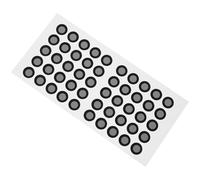 BRIGHTFUFU 50 Marqueurs de Numérisation 3D Noirs de 6 Mm en Film Réfléchissant Pet pour Scanner, Points de Repère Précis pour Professionnels et Passionnés
