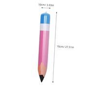 BRIGHTFUFU 6 Pièces Lot de Crayons Gonflables Géants Décoration Suspendue pour Salle de Classe Rentrée Scolaire et Fête de Fin Dannée