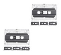 BRIGHTFUFU 8pièces Cassette Audio Vide Cassette Tape pour Enregistrements Personnalisés pour Messages De Vœux Et Décoration Vintage