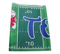 BRIGHTFUFU Bannière de Fanion de Football, Bannière de Célébration de Rugby, Polyester Vert, Résistante aux Intempéries, Stable, Facile à Suspendre, pour Fêtes Sportives et Jours de Match
