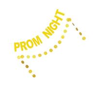 BRIGHTFUFU Bannière de Mariage Scintillante Dorée, Ensemble 2 Pièces de Guirlandes Suspendues à Paillettes pour Décoration de Fête Nuptiale et Soirée de Bal, Décoration Festive Cortège