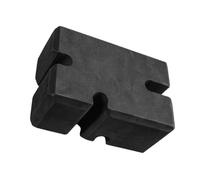 BRIGHTFUFU Bloc de Gym Pratique et Banc de Musculation en Mousse Eva Noir Niveaux de Difficulté Ajustables pour Améliorer la Presse à Banc en Entraînement de Force