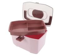 BRIGHTFUFU Boîte à Médicaments Familiale Compacte avec Compartiments Réglables Mallette Portable avec Poignée pour Rangement Pratique et Protection Anti-poussière pour Urgences et Usage