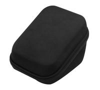 BRIGHTFUFU Boîte de Rangement pour Tensiomètre Noire, Étui Portable et Antichoc en Eva et Tissu Oxford, Transport Sécurisé du Tensiomètre
