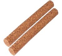 BRIGHTFUFU Bouchons de liège pour bouteilles en verre 2pcs 36 mm x 30 cm, pratique, fermeture hermétique, pour cafés et clubs
