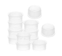 BRIGHTFUFU Bouchons Ronds en Plastique pour Jardinières 12pcs, Accessoires pour Potager de Balcon, Prévention des Fuites d'eau, Compatibles Bacs à Légumes