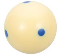 BRIGHTFUFU Boule D'entraînement de Billard Boule de Billard Pratique en Résine Bleue, Résistante aux Rayures l'usure, pour Joueurs de Tous Niveaux, Loisirs et Bars