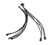 BRIGHTFUFU Câble Adaptateur De Ventilateur De Refroidissement Pc Concentrateur Multiples Connecteurs pour Gestion Optimale De Airflow des Systèmes De Jeu Design Graphique