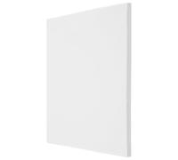 BRIGHTFUFU Carrelage Céramique Carré 15x15cm Assiette à Peindre Texture Délicate Blanc Mat pour Création Artistique et Bricolage