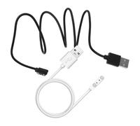 BRIGHTFUFU de 2 Câbles de Charge Magnétique USB 2 Broches pour Montre Connectée Compatibles Universellement Câble de Charge Rapide en ABS et PC Accessoires pour Recharge Montre Smart