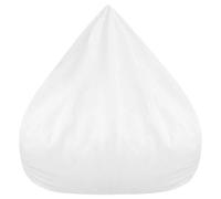 BRIGHTFUFU Doublure Intérieure du Pouf sans Rembourrage en Tissu Blanc | Maison et Extérieur, Lavable en Machine, Entretien Facile, Retrait Simple, Nettoyage Rapide