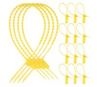 BRIGHTFUFU Étiquettes Suspendues Inscriptibles 50 Pièces Avec Attaches De Câble En Plastique Pour Électronique Et Logistique