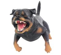 BRIGHTFUFU Figurine Chien Rottweiler Solide Décor Garçon Fille Éducatif Modèle Animal Réaliste pour Chambre Bureau