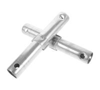 BRIGHTFUFU goupille de verrouillage pour échafaudage goupille d'échafaudage métal argent stable construction accessoire d'échafaudage mobile 2 pièces