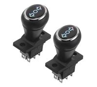 BRIGHTFUFU Interrupteur de Vitesse de Voiture pour Enfants 2pcs - Commande Joystick de Voiture électrique Enfant - Pièces de Rechange pour Panneaux de Tableau de Bord de Kart Enfant