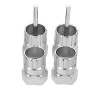 BRIGHTFUFU Kit Outils Démontage Cassette Vélo Extracteurs de Clavette et Bague de Verrouillage pour Roue Filetée Compatible VTT et Vélo de Route Compact et Précis pour Réparation Cycliste