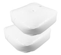 BRIGHTFUFU Lot de 2 Paquet Lestés D'eau Carrés en Pvc pour Support Arche à Ballons, Base Stable Réutilisable pour Décoration de Ballons de Mariage, Anniversaire et Fêtes en Extérieur, Poids