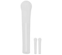 BRIGHTFUFU Lot de 3 Set de Set de Pilons en Porcelaine 6,9 Cm Tiges de Broyage Manuelles Multifonctions Cuisine et Remède, Ustensile Compact pour Écraser Ail et Aliments, Gadget la Cuisine