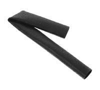 BRIGHTFUFU Manchon Antidérapant pour Queues de Billard en Silicone Noir, Protège-Queue Facile à Entretenir, Compatible Multicue pour Pratique et Tournoi