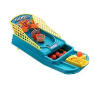 BRIGHTFUFU Mini Panier de Basket-Ball de Table pour Garçon Fille Jeu de Tir Interactif Plastique Double Joueur pour Chambre et Cadeau Anniversaire