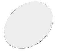 BRIGHTFUFU Miroir d'Exposition Bijoux Rond 18 CM en Acrylique Panneau Réfléchissant pour Photographie