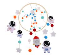 BRIGHTFUFU Mobile De Lit Astronaute Et Fusée Décoration Avec Et Accessoire De Crèche Apaisant Et Pratique Pour Nourrissons