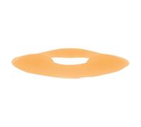 BRIGHTFUFU Oreiller Facial en Silicone Orange pour Spas et Centres de Soins Support Visage Bas et Accès Complet au Dos Cou Confortable