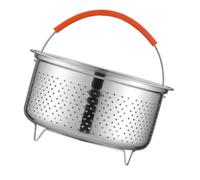 BRIGHTFUFU Panier Vapeur Inox Acier Inoxydable pour Cuisson Légumes et Raviolis Support Vapeur Rapide pour Multi-usage Cuisine