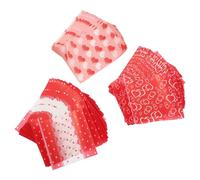 BRIGHTFUFU Papier d'Emballage pour Chocolat 300 Feuilles Emballage Alimentaire Sain pour Nougat et Bonbons Format Adapté pour Mariages et Célébrations Style Aléatoire