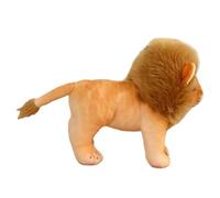 BRIGHTFUFU Peluche Lion Adorable Peluche Douce pour Garçon Fille Décoration Chambre Cadeau d'anniversaire