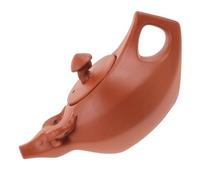 BRIGHTFUFU Petite Théière en Argile Violette Zisha 300 Ml Théière Chinoise Artisanale à Main la Maison et Voyage Service à Thé pour Infusion Traditionnelle