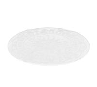 BRIGHTFUFU Planche de Radiesthésie en Acrylique Blanc Support Bougie, Accessoire Sorcière Décoratif pour Divination Lors de Différentes Occasions la Maison