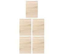 BRIGHTFUFU Planche De Taekwondo Karaté Casser du Bois 5 Pièces Planche en Bois pour Évaluation du Niveau Enfants Débutant Gymnase Scolaire