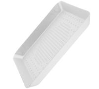 BRIGHTFUFU Plaque À Pizza Perforée Pour Four Moule À Pizza Rectangulaire Antiadhésif En Alliage D'Aluminium Base À Pour Maison Cuisine 19.90 X 19.90 X 2.30 CM