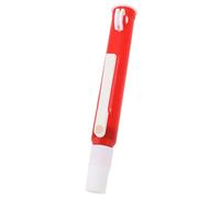BRIGHTFUFU Pompe à Pipette Rouge 2ml en Plastique, Distributeur de Liquide Précis pour Pipettes de Laboratoire, pour Manipulation Rapide
