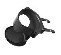 BRIGHTFUFU Porte-gobelet De Voiture Bouteilles d'eau Support De Bouteille d'eau Verre Porte-Tasse pour Voitures Titulaire Détenteur Tasse avec Plastique Noir