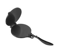 BRIGHTFUFU Presse à Tortillas Manuelle en Aluminium, Diamètre 16 CM, Outil pour Former Pâte à Farine et Tacos, Adapté la Cuisine Familiale et Professionnelle, Nettoyage Rapide et Simple