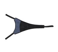 BRIGHTFUFU Protection Anti-Transpiration pour vélo avec Absorption de la Transpiration - Bandeau Anti-Transpiration pour Home Trainer en Nylon Noir, Facile à Nettoyer, pour Exercice à