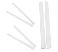 BRIGHTFUFU Protege couteau 6 pièces, housse en plastique blanc résistante à l’usure, pour couteaux de cuisine, rangement dans