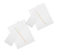 BRIGHTFUFU Remplacement de la Toile de Chaise de Camping 2 pièces Toile Naturelle 52x16/48x38 cm kit réparation Fauteuil Pliant Usage intérieur Design Simple