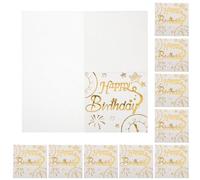 BRIGHTFUFU Serviettes en Papier Doré pour Anniversaire, Lot de 20 Pièces, Douces et Absorbantes, Décoration Élégante pour Fête D'anniversaire Familiale