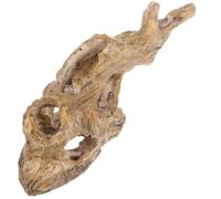 BRIGHTFUFU Souche Décorative pour Aquarium Cachette Poisson en Résine | Décoration D’aquarium, Forme Souche et Tronc, Style Élégant, Convient aux Bacs et Aquariums
