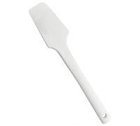 BRIGHTFUFU Spatule Silicone Blanche avec Manche Long Racloir Polyvalent pour Pâtisserie Cuisson et Glaçage Ustensile de Cuisine Professionnel Léger et Facile à Nettoyer