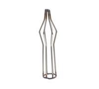 BRIGHTFUFU Support en Acier Inoxydable Noir Outil de Cuisson Polyvalent pour Canard Rôti Système Anti-fuite D'huile Accessoire pour Barbecue Cuisine