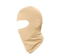 BrightGlow Cagoule d'été à couverture complète Balaclava UV Protection Respirant Masque de visage Masque de moto Camouflage Masque coupe-vent pour hommes et femmes, couleur chair, taille unique