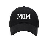 BrightGlow DAD MOM Casquette de baseball unisexe classique délavée vintage avec broderie Pare-soleil réglable Coton Casquettes de baseball pour mère et père