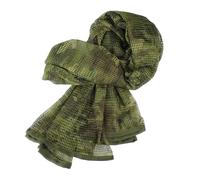 BrightGlow Écharpe en maille filet Camo Écharpe en maille Tactique Écharpe en maille 180 x 110 cm Voile de visage en maille pour le sport, les loisirs, les activités de plein air, le camping, la