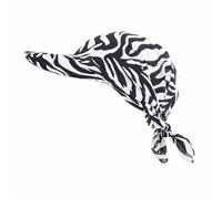 BrightGlow Foulard pour femme - Avec visière à bord - Style rétro - Casquette de baseball - Chapeau de soleil - Chapeau réglable - Chapeau d'été, zébré, taille unique