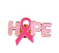 BrightGlow Lot de 30 Épinglettes Épinglettes Nœud Rose Broches Femmes Broche Mode Cancer du sein Conscience Broches Épinglettes pour Vêtements Chapeau Sac à Dos Décoration #21Rose