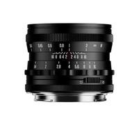 Brightin Star Objectif 35 mm f/1.4 pour monture EOS RF | Mise au point manuelle | plein format | Distance focale fixe 35 mm f1.4 (noir, monture EOS RF)